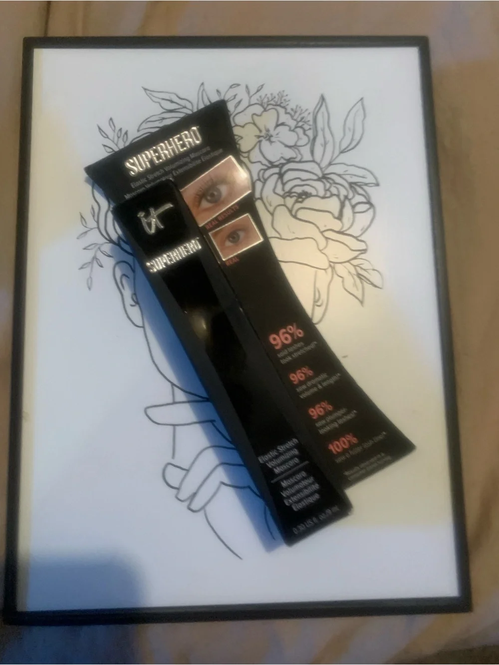 it cosmetics Superhero Mascara in Black Packaging